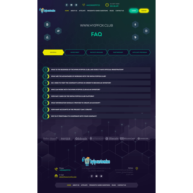 hyip template