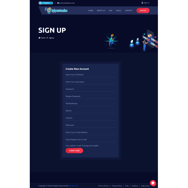 hyip template