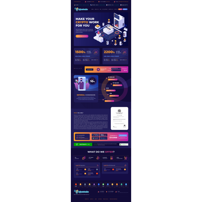 hyip template