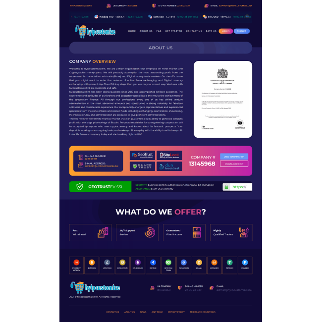hyip template
