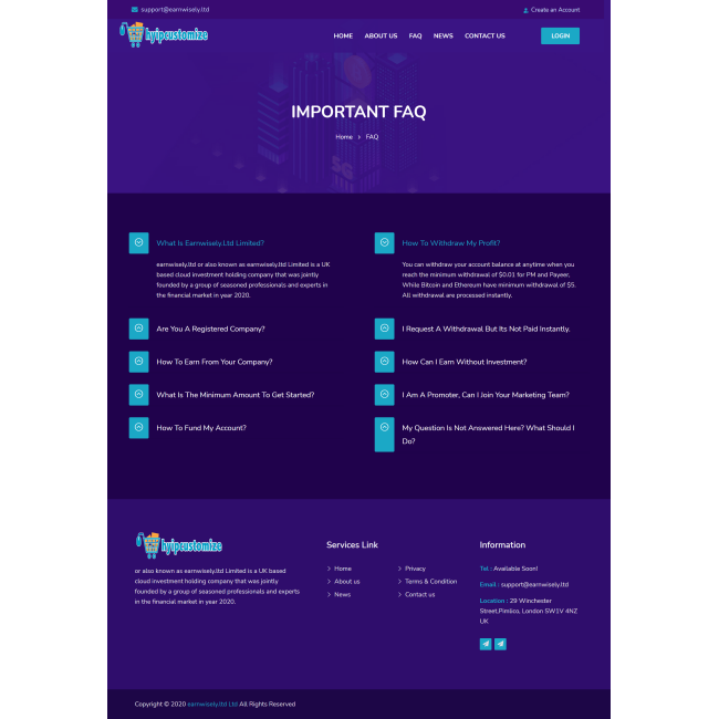 hyip template
