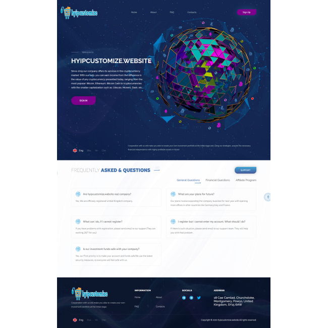 hyip template