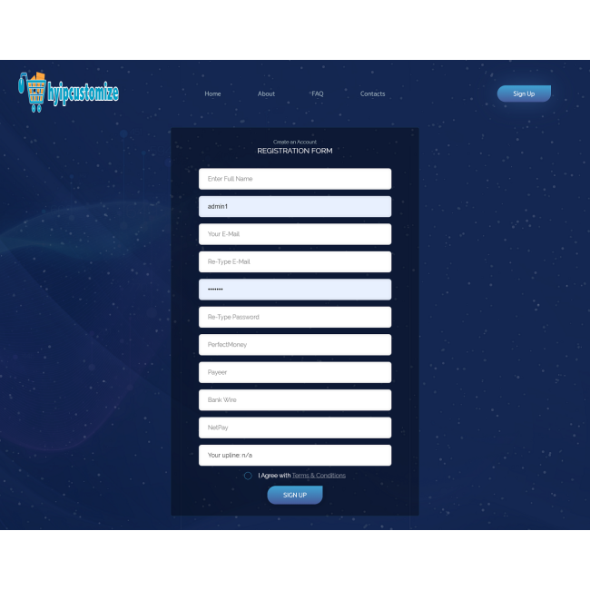 hyip template